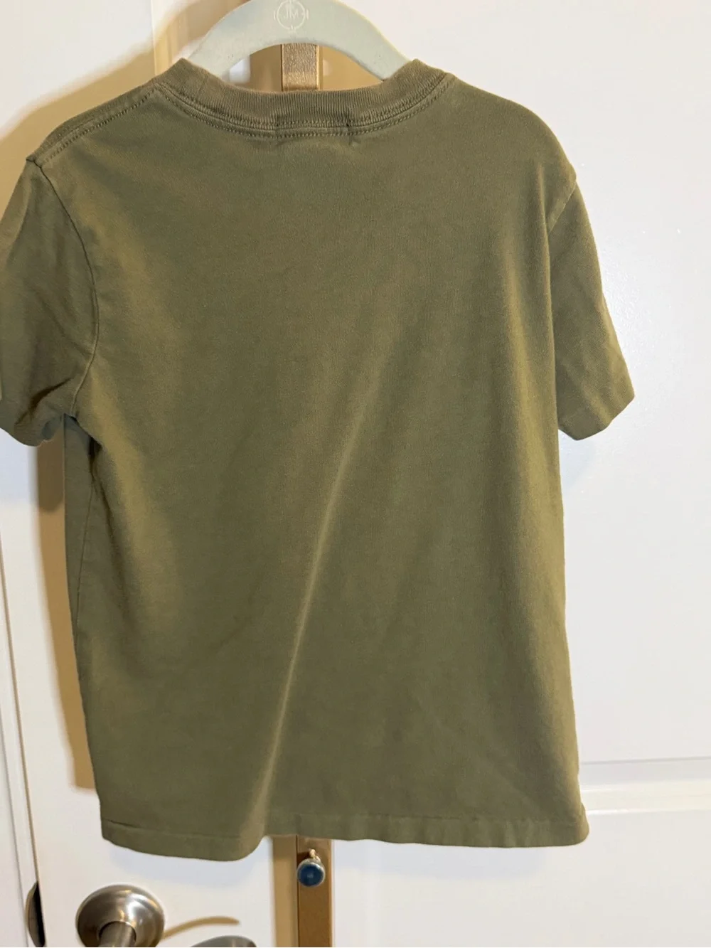 Polo by Ralph Lauren Olive Green T-Shirt with White POLO Logo